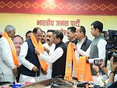 
      
      Several Congress leaders including former MLA join BJP
      
      