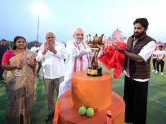 
      
      Amit Shah inaugurates Gandhinagar Premier League in Ahmedabad
      
      