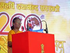 
      
      President plays tribute to social reformer Dayanand Saraswati
      
      