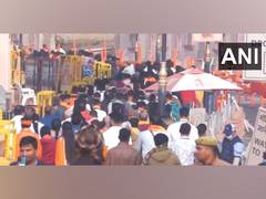 
      
      Huge influx of devotees continues at Ayodhya’s Ram Mandir
      
      