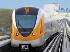 
      
      Bridge across Narmada Canal of Ahmedabad Metro near completion
      
      