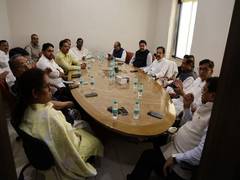 
      
      Congress holds meeting in Maharashtra to formulate strategy for p
      
      