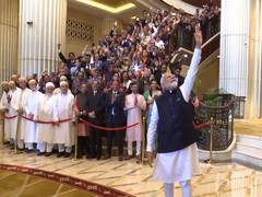 
      
      Indian diaspora gives warm welcome to PM Modi in Abu Dhabi
      
      