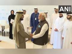 
      
      PM Modi holds bilateral meeting with Ruler of Dubai Mohammed bin 
      
      