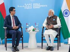 
      
      PM Modi meets Madagascar Prez, reaffirms SAGAR vision commitment
      
      