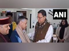 
      
      Uttarakhand CM meets Captain Saurabh released from Qatar
      
      