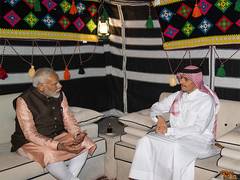 
      
      PM Modi holds talks with Qatar counterpart
      
      