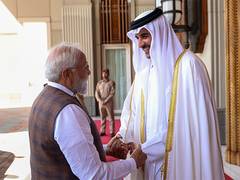 
      
      PM Modi thanks Amir of Qatar for navy veterans release
      
      