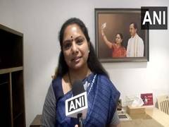 
      
      BRS's Kavitha urges Telangana govt to erect statue of Talli
      
      