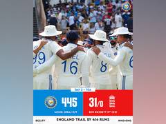 
      
      Jurel, Ashwin give upper hand to India in Rajkot Test. 
      
      