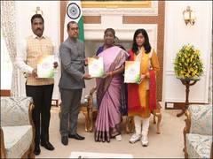
      
      Schedule Caste Commission submits Annual Report to President
      
      