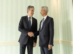 
      
      EAM Jaishankar, US State Secy Blinken hold talks in Munich 
      
      