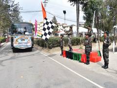 
      
      Assam Rifles organises flag in ceremony for college students 
      
      