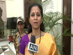 
      
      'Unfortunate, painful': Supriya Sule on NCP matter
      
      