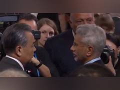 
      
      EAM Jaishankar interacts with Chinese counterpart Wang Yi
      
      