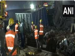 
      
      Restoration work underway after goods train derailed in Delhi
      
      