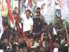 
      
      Rahul Gandhi resumes 'Bharat Jodo Nyay Yatra' from Prayagraj
      
      