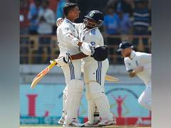 
      
      Tendulkar hails Jaiswal, Sarfaraz after Rajkot Test.
      
      