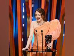 
      
      Emma Stone wins her second BAFTA for Best Actress
      
      