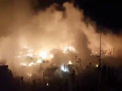 
      
      Delhi: Around 130 huts gutted in fire at Shahbad Dairy area
      
      
