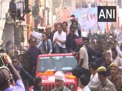 
      
      Rahul Gandhi's Bharat Jodo Nyay Yatra resumes from Pratapgarh
      
      