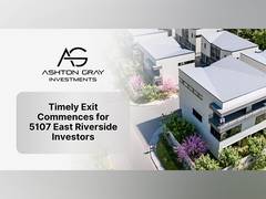 
      
      Ashton Gray Investments Announces Timely Exit
      
      