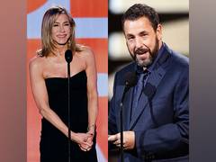 
      
      Jennifer Aniston calls Adam Sandler 