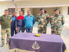 BSF recovers one packet of suspected heroin in Punjab's Amritsar