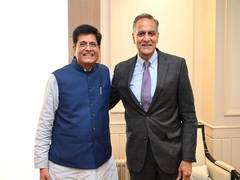 
      
      Piyush Goyal meets top US State Department official Richard Verma
      
      