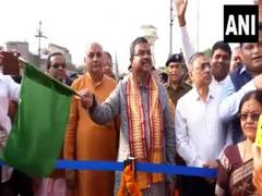 
      
      Union Minister Dharmendra Pradhan flags off 'Aastha Special Train
      
      