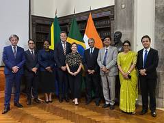 
      
      India participates in IBSA Sherpas and Sous-Sherpa Meeting
      
      