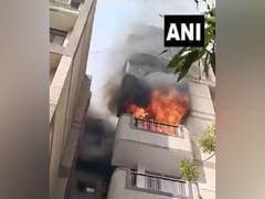 
      
      Fire breaks out in apartment in Delhi's Dwarka
      
      