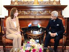 
      
       Jaishankar meets Dutch Foreign Minister
      
      