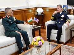 
      
      CDS Anil Chauhan, US Indo-Pacific Command hold talks
      
      