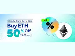 
      
      CoinEx Offers 50 per cent Discount on Buying ETH 
      
      