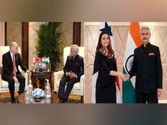 
      
      Jaishankar holds talks with counterparts from Albania, Panama 
      
      