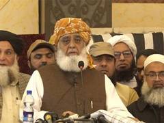 
      
      JUI-F chief claims Pak military interference in elections
      
      