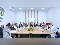 
      
      MoS V. Muraleedharan attends 'G20' foreign ministers meeting
      
      
