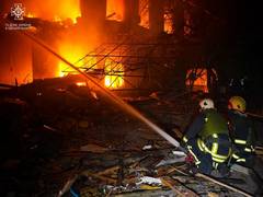 
      
      Russian drones attack Odesa, killing 3 Ukrainian civilians 
      
      