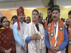 
      
      Former National Conference leader Rafiq Shah joins BJP 
      
      