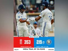 
      
      England spinners dominate as Jaiswal leads India’s effort
      
      