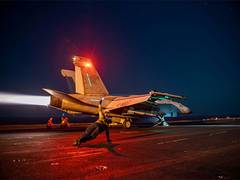 
      
      US, UK, with support of other countries, strikes against 18 targe
      
      
