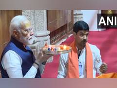 
      
      PM Modi offers prayers at Beyt Dwarka temple in Gujarat
      
      