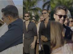
      
      ‘Bade Miyan Chote Miyan’ Akshay-Tiger hug Jackky at his wedding
      
      