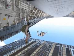 
      
      Indian Navy conducts airborne insertion Ops over Arabian Sea
      
      
