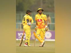 
      
      Gayle's 94 in vain as VVIP Uttar Pradesh beat Telangana Tigers
      
      