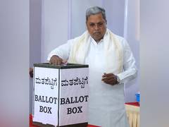 
      
      Karnataka CM Siddaramaiah casts his vote for Rajya Sabha election
      
      