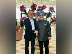 
      
      Former Indian envoy Sandhu meets US Ambassador Eric Garcetti 
      
      