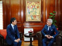 
      
      S. Jaishankar welcomes President of Japan Foundation
      
      