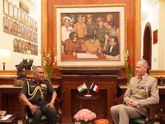 
      
      French Army pays homage to Indian soldiers
      
      